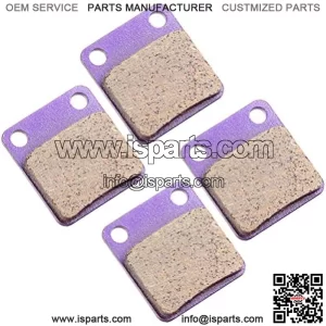 Brake Pads for Kawasaki Prairie 360 2003-2012 for Kawasaki Prairie 300 1999 2000 2001 2002 Front and Rear OEM Replacement Brake Pads