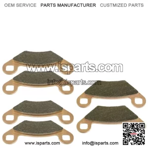 Front & Rear Brake Pads for Polaris Sportsman 400 HO 2011-2014 / HO South 2014 (For: Polaris Sportsman 570)