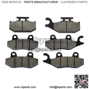 Front Rear Brake Pads for Yamaha Raptor 700 700R YFM700R 2006-2012 (For: 2006 Yamaha Rhino 660)