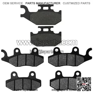 Front Rear Brake Pads for Yamaha Rhino 660 4X4 YXR660 YXR 660 2004-2007 (Fits: Yamaha Rhino 660)