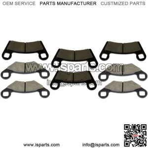 Front And Rear Brake Pads for Polaris RZR 800 EFI 2008-2014