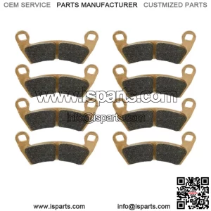 Front & Rear Brake Pads for Polaris RZR XP 1000 2014-2017 Sintered