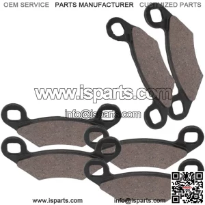 Front Rear Brake Pads for Polaris Sportsman XP 850 HO Eps Touring 2009-2015