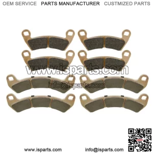 Front and Rear Brake Pads for Polaris RZR XP Turbo / RZR XP 4 Turbo 2016 - 2021