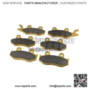 Yamaha 700 700R YFM700 2013-2023 Ceramic Brake Pad Set Front & Rear (For: More than one vehicle)