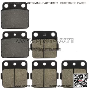 Front and Rear Brake Pads for Kawasaki KSF400 KFX400 2003 2004 2005 2006