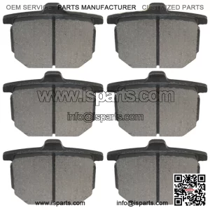 Brake Pads for Honda GL1100I Goldwing Interstate 1980 1981 Front Rear Brake Pads