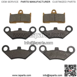 6Pcs Front Rear Brake Pads for CFMoto 500CC 600CC X5 X6 X8 U5 ATV UTV