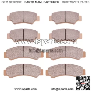 4 sets Front & Back Brake Pads For CFMoto ZFORCE CFORCE UFORCE 1000 ATV UTV (For: CF-Moto)