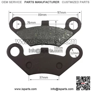 Brake Pad for CFMoto CF500 500cc CF600 600cc X5/6/8 ATV Scooter Moped Motorcycle