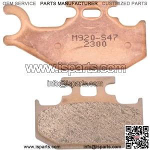 XCR Brake Pads for 2015-2016 CFMOTO CFORCE 500 HO EPS ATV [Rear]