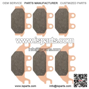 Front and Rear Brake Pads for Can Am DS250 Bombardier DS 250 2006-2022