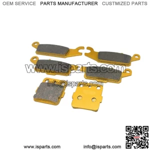 Yamaha Raptor 250 Ceramic Brake Pad Set Front & Rear 2008-2013 (For: Yamaha)