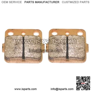 Rear Sintered Brake Pads Fit Yamaha YFM 250 R Raptor YFZ 350 Banshee YFM 350 (For: Yamaha)