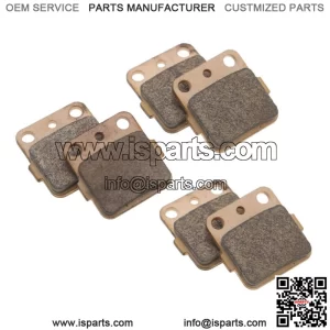 Front and Rear Brake Pads fit Yamaha Banshee 350 YFZ350 1990-2006 by Race-Driven (For: Yamaha)