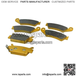 Honda TRX700 XX 2008-2009 Ceramic Brake Pad Set Front & Rear (For: Honda)