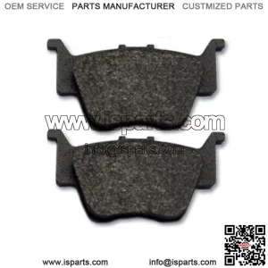 Honda Rear Brake Pads TRX 420 FPA FA Fourtrax Rancher AT 2009 2010 2011 2012 ATV (For: Honda)