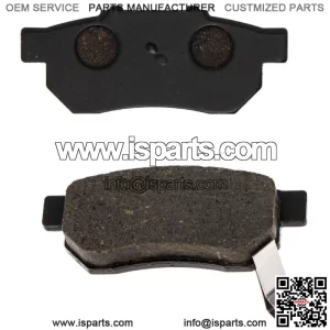 Brake Pad Set for Honda 06454-HL1-A01 Rear Left Organic Big Red 700 (For: Honda)