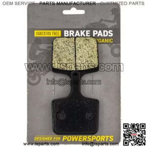 Brake Pad Set for Polaris Indy 850 800 Switchback 600 Rear Organic (For: Polaris)