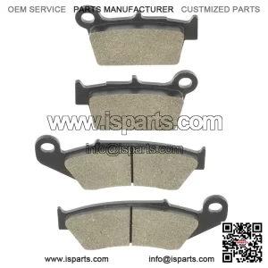 Front and Rear Brake Pads for Kawasaki KX250 KX250X KX450X 2021-2025