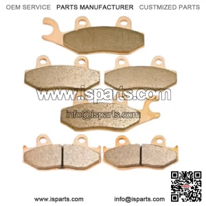 Front Rear Sintered Brake Pads For Yamaha YFZ450 YFZ450R YFZ450X 2006-2019