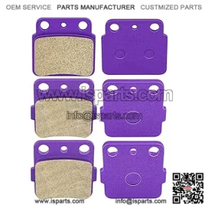 Brake Pads Fit For Suzuki LTZ 400 DVX 400 KFX 400, FA84 FA137 Front+Rear Replacement Brake Pads