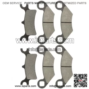 Polaris Scrambler 500 4X4 2005-2012 Front/Rear Brake Pads
