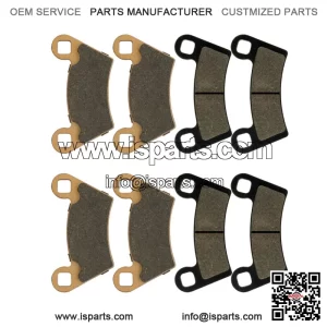 Front & Rear Brake Pads for Polaris Ranger SP 570 (2022-2025) - 2202413, 2203318