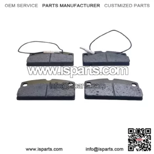 VSP1025 Set of 4 front brake pads 25mm for Aixam/Minauto/Ligier
