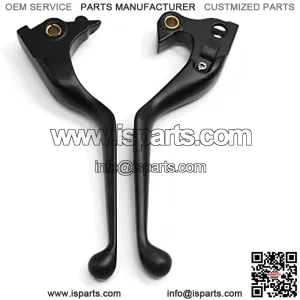 Motorcycle Handle Brake Clutch Lever for Harley Sportster Iron 883 1200 2014-2023 Hand Control Lever Kit Motorcycle Accessories Replacement Parts (Black)