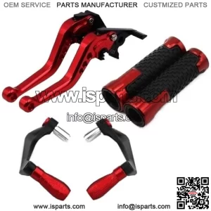 Suitable for Yamaha YZF-R1/R3/R6 MT03/07/09 Modified Brake Horn Clutch Handle Lever Q (Size : Silver)