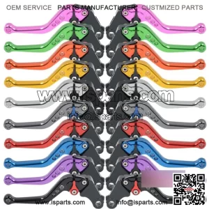 Shorty Brake/Clutch Levers for Kawasaki Ninja ZX6R/ZX9R/ZX10R/ZX12R/ZX14R/Z900/Z650 - Adjustable