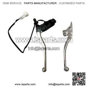 Royal Enfield GT & Interceptor 650 Clutch & Brake Lever Kit (Silver) - OEM Part