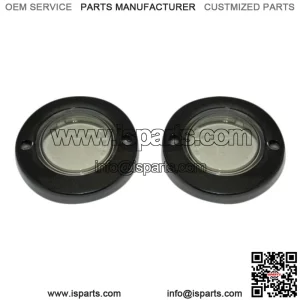 Custom Dynamics ProBEAM Flat Bezel Turn Signal Adapters For Harley 1986-2023