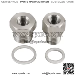 Oil Pressure Sensor Adapter LS Engine Swap Male M16x1.5 Female 1/8 NPT LS1 Parts (For: More than one vehicle)