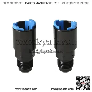 23/8" Fuel Rail EFI Fitting 6AN Male Flare To Quick-Disconnect Push-On Adapter