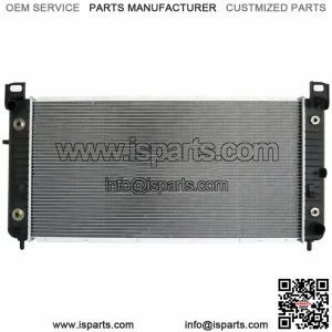 One New DENSO Auto Parts Radiator 2219514 for Cadillac Chevrolet GMC Hummer (For: More than one vehicle)