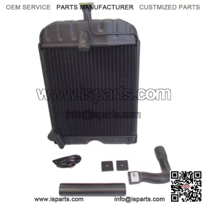 New Radiator With Cap Hoses & Pad Fits Ford Tractor "8N8005" 2N 8N 9N