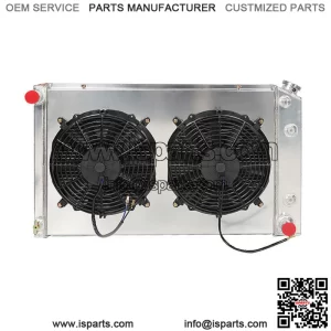 For Chevy 1970-81 Camaro/ 1978-87 Monte Carlo 3 Row Aluminum Radiator+Shroud Fan