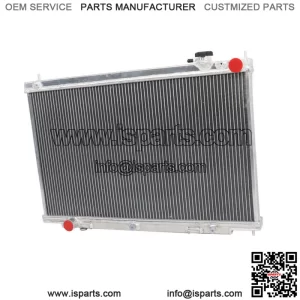 2 Row Aluminum Radiator For 2004-2007 Infiniti G35 Coupe 2005 2006 2003 3.5L V6