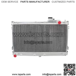 2 Row Full Aluminum Core Racing Radiator Bolt On For 1990-97 Mazda Miata MX5 MT