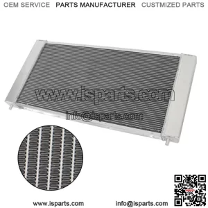 For Chevy Silverado 1500 2500 Tahoe GMC Sierra Yukon 34'' 3Row Aluminum Radiator
