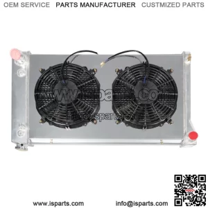 3 Row Radiator+Shroud Fan+Relay For 1967 1968-1972 Chevy GMC C/K 10 20 30 Truck