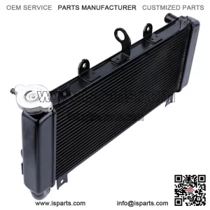 Black Radiator for Kawasaki Ninja 650/Z650/ER650 (2017-2024) - 2-Row Core