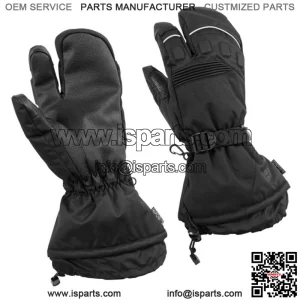 Mens Castle X PLATFORM 3-FINGER Snowmobile Gloves Winter Mitt Snow