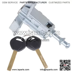 For 00-06 BMW X5 E53 Left Driver Door Lock Cylinder Barrel Assembly W/ 2 Keys