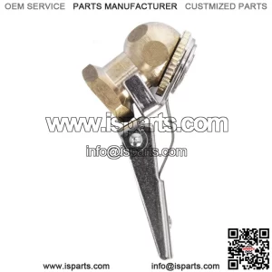 Brass Lock On Tire Inflator Locking Air Chuck Air Hose Attachment 1/4" NPT