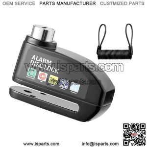 For Motorcycle Scooter Bicycle Anti-theft Brake Disc Lock Wheel Alarm Security