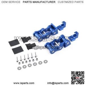 07-17 Wrangler JK hood lock#blue