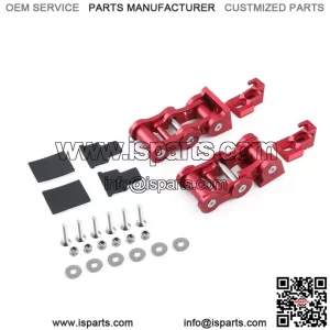 07-17 Wrangler JK hood lock #red